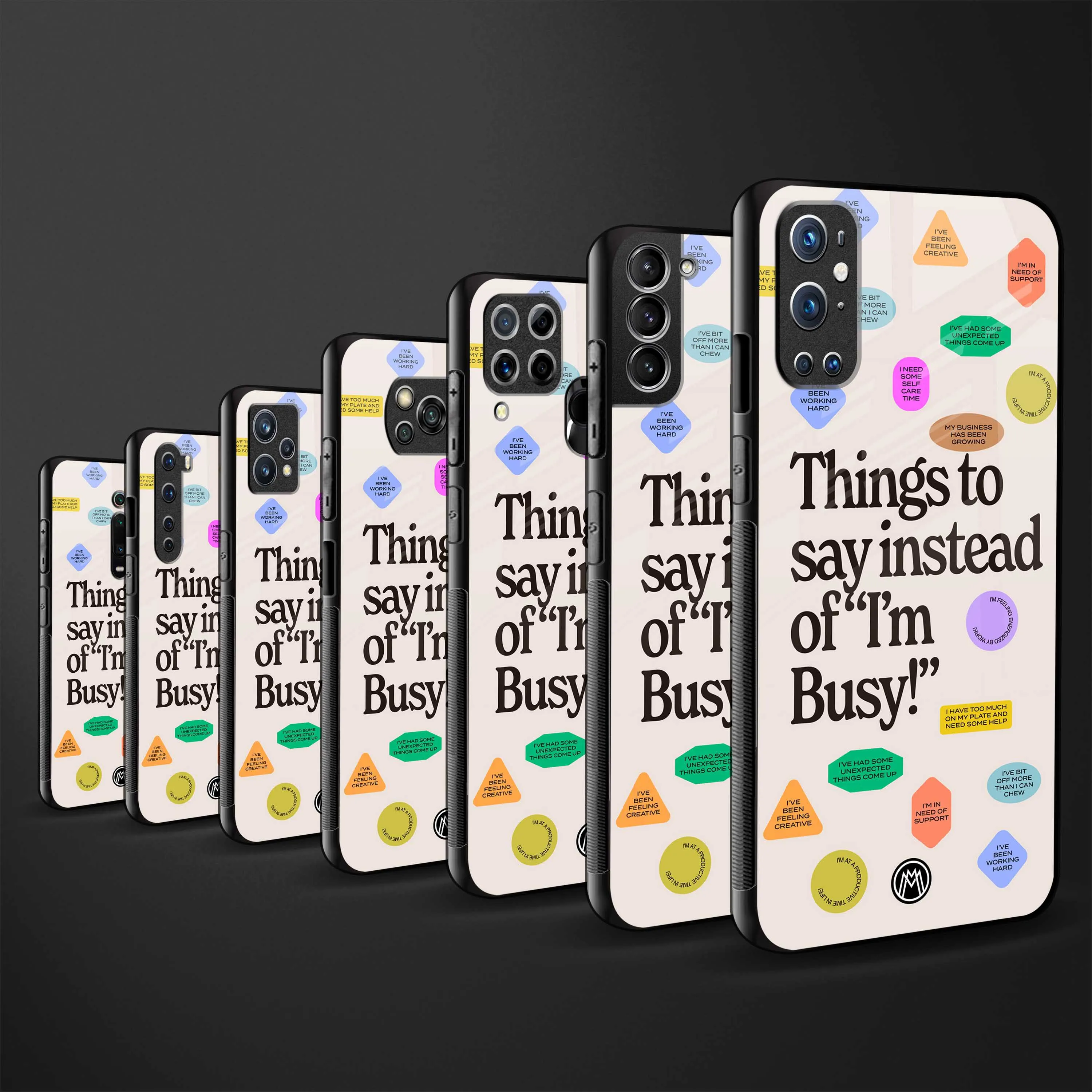 10 Things To Say Phone Case for Samsung Galaxy S21 Ultra | Glass Case