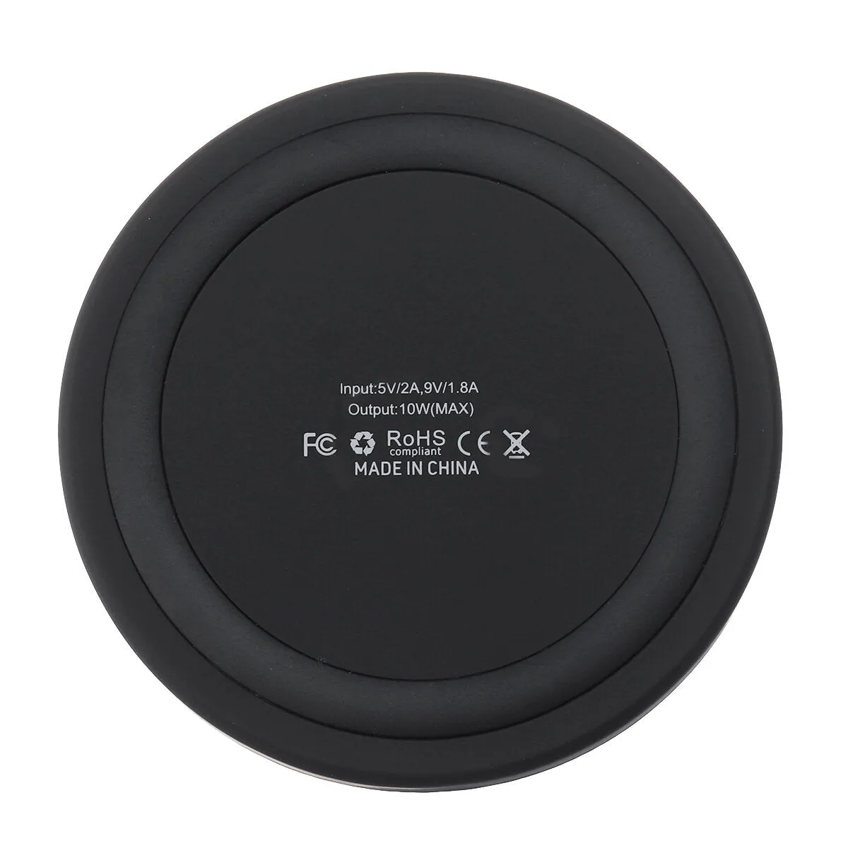 10W Type-C Port Wireless Charger Pad For Smartphone