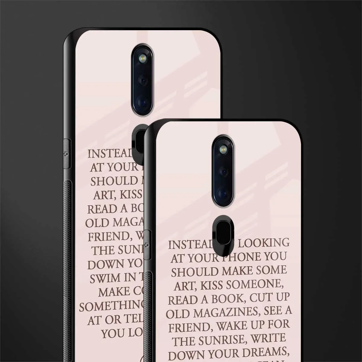 11 Things To Do Phone Case for Oppo F11 Pro | Glass Case