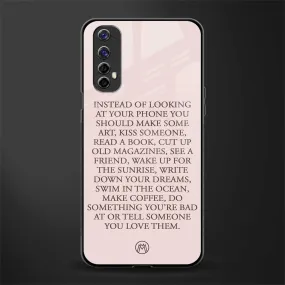 11 Things To Do Phone Case for Realme 7 | Glass Case