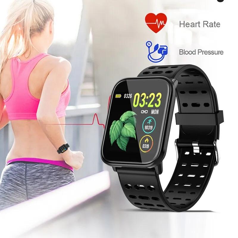 2019 BANGWEI Smart Sport Men Watch IP67 Waterproof Fitness Bluetooth Watches Pedometer Tracker Heart Rate Monitoring Smart Watch