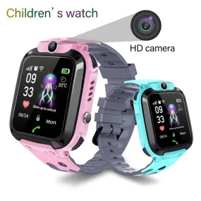 2019 kids Smart Watch LBS Positioning Tracker ip67 Waterproof Children Watch SOS Emergency Call Support SIM Card Baby Watch kids