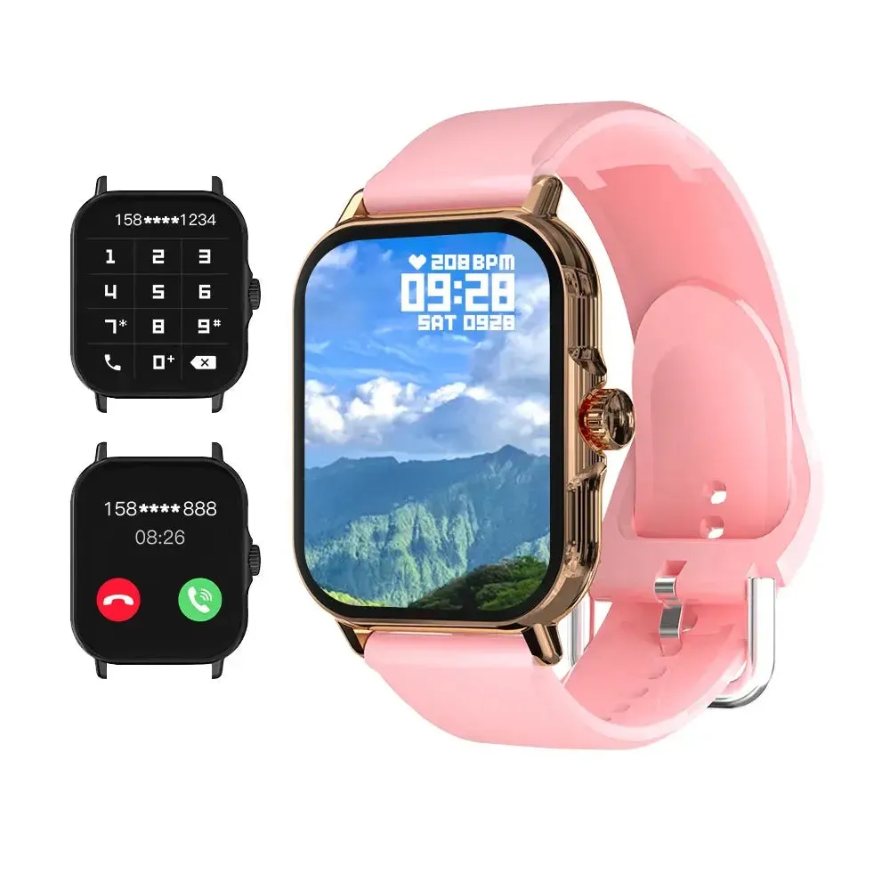 2024 New Bluetooth smart watch Low power ultra long standby heart rate monitor Android and IOS system waterproof sports watch