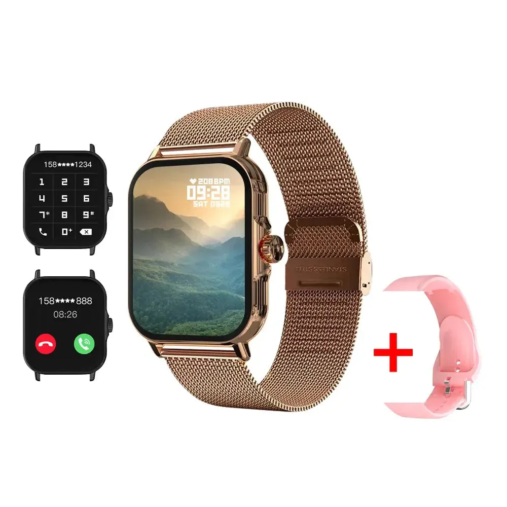 2024 New Bluetooth smart watch Low power ultra long standby heart rate monitor Android and IOS system waterproof sports watch