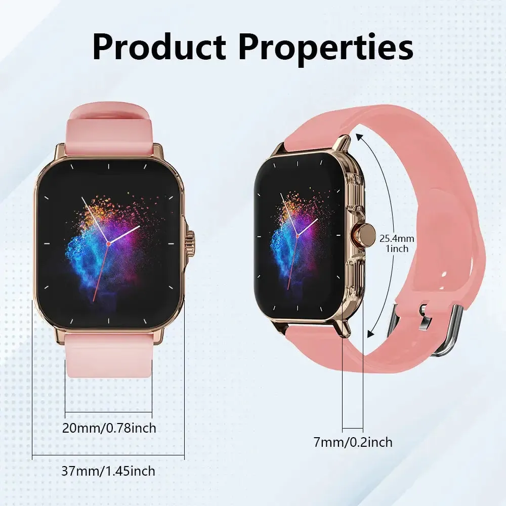 2024 New Bluetooth smart watch Low power ultra long standby heart rate monitor Android and IOS system waterproof sports watch