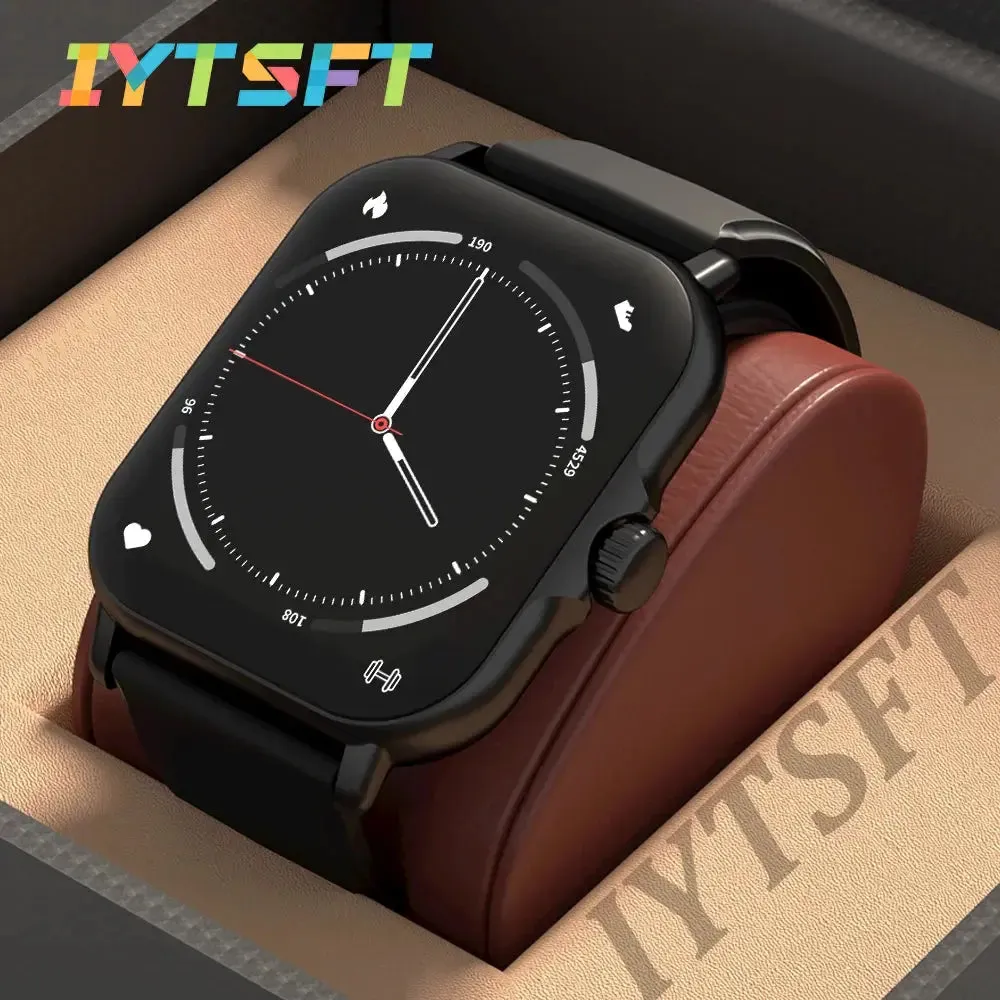 2024 New Bluetooth smart watch Low power ultra long standby heart rate monitor Android and IOS system waterproof sports watch