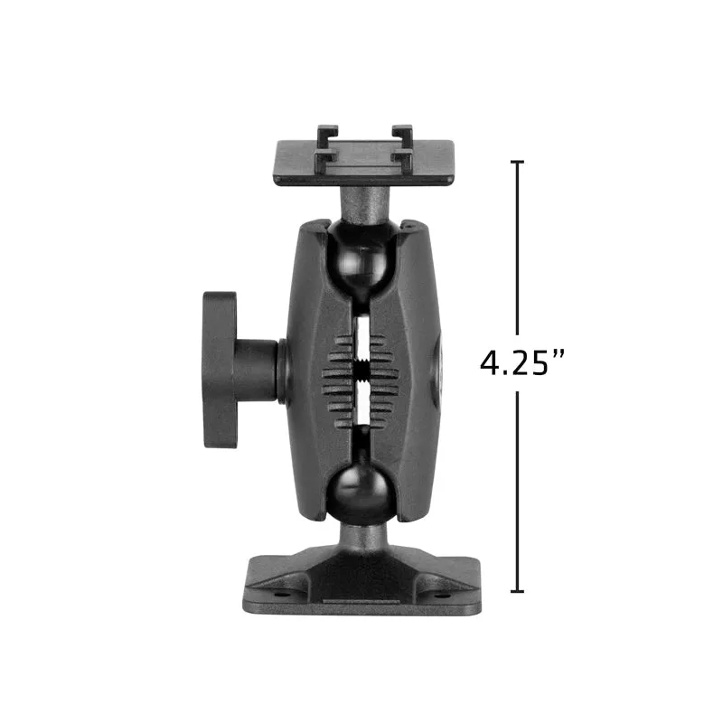 4 inch 4-Hole AMPS Drilled Base Mount - 4-Prong Compatible