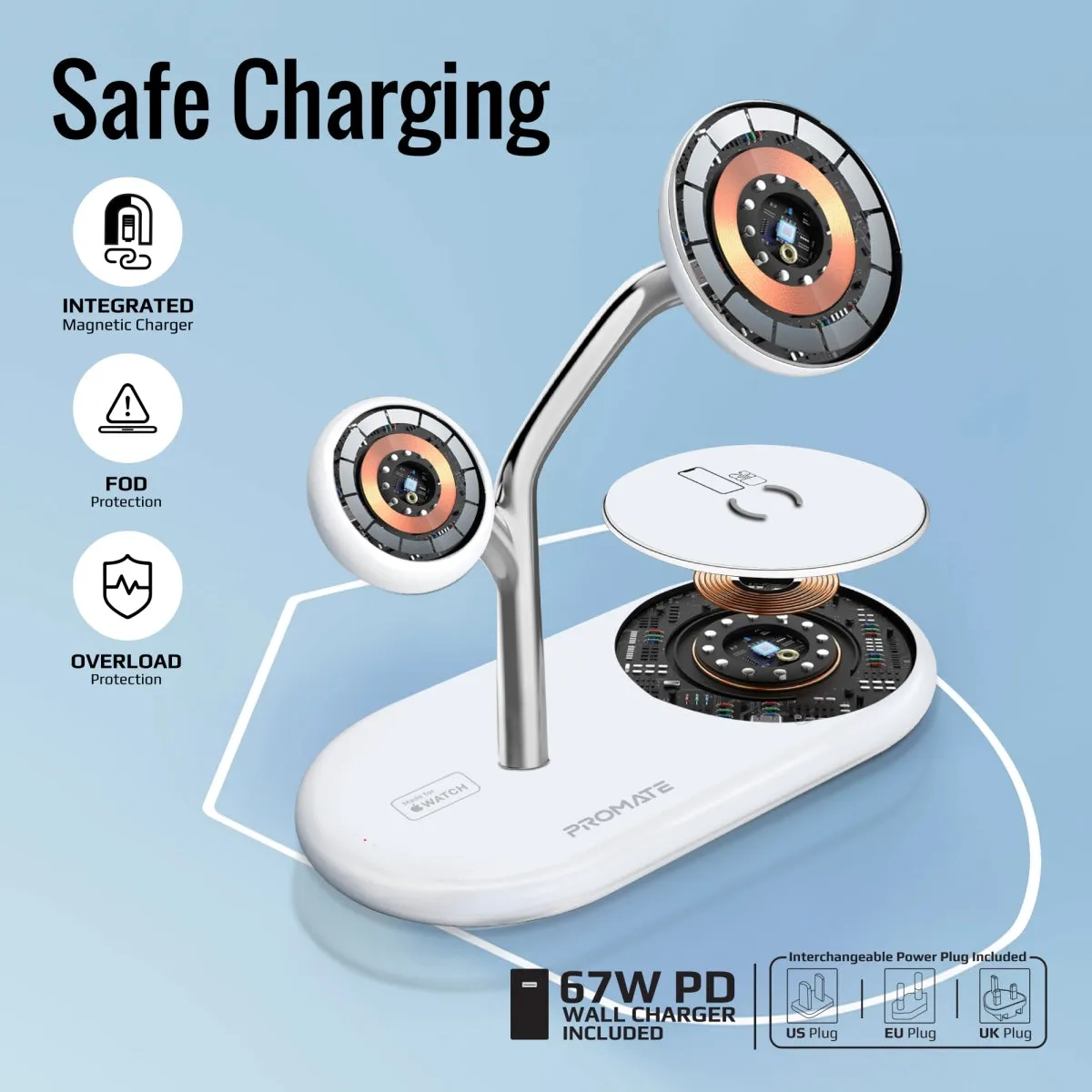 57W High Speed MagSafe Charging Station