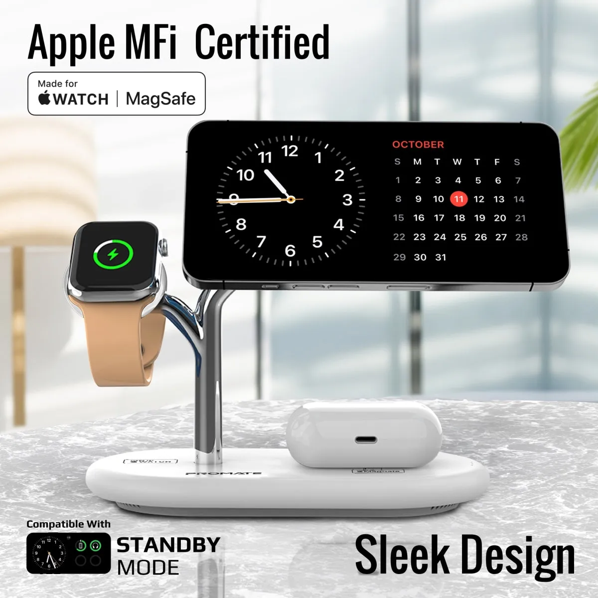 57W High Speed MagSafe Charging Station