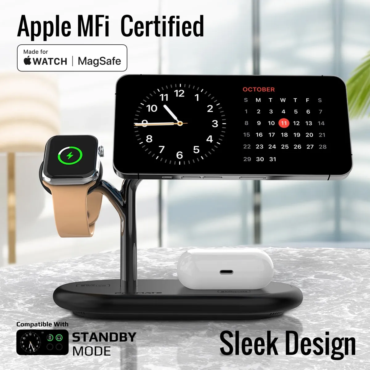 57W High Speed MagSafe Charging Station