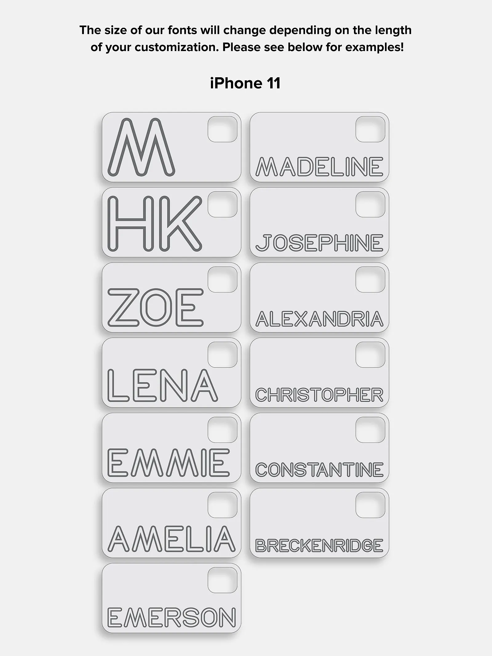 All the Beige Custom iPhone Case - Beige/White