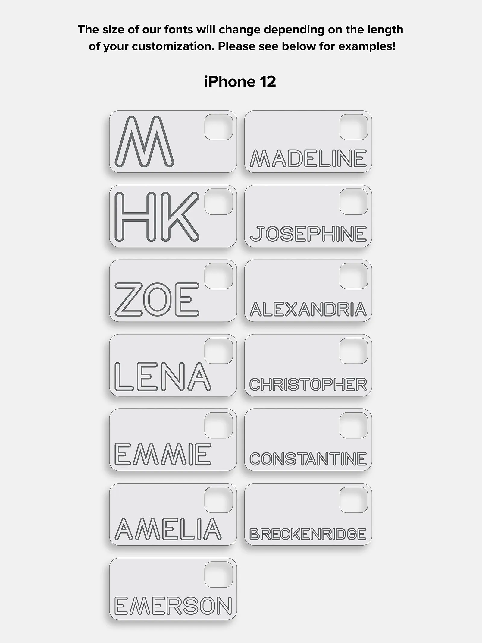 All the Beige Custom iPhone Case - Beige/White