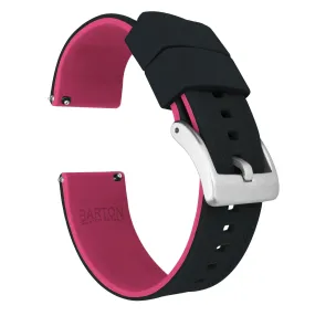 Amazfit Bip | Elite Silicone | Black Top / Pink Bottom