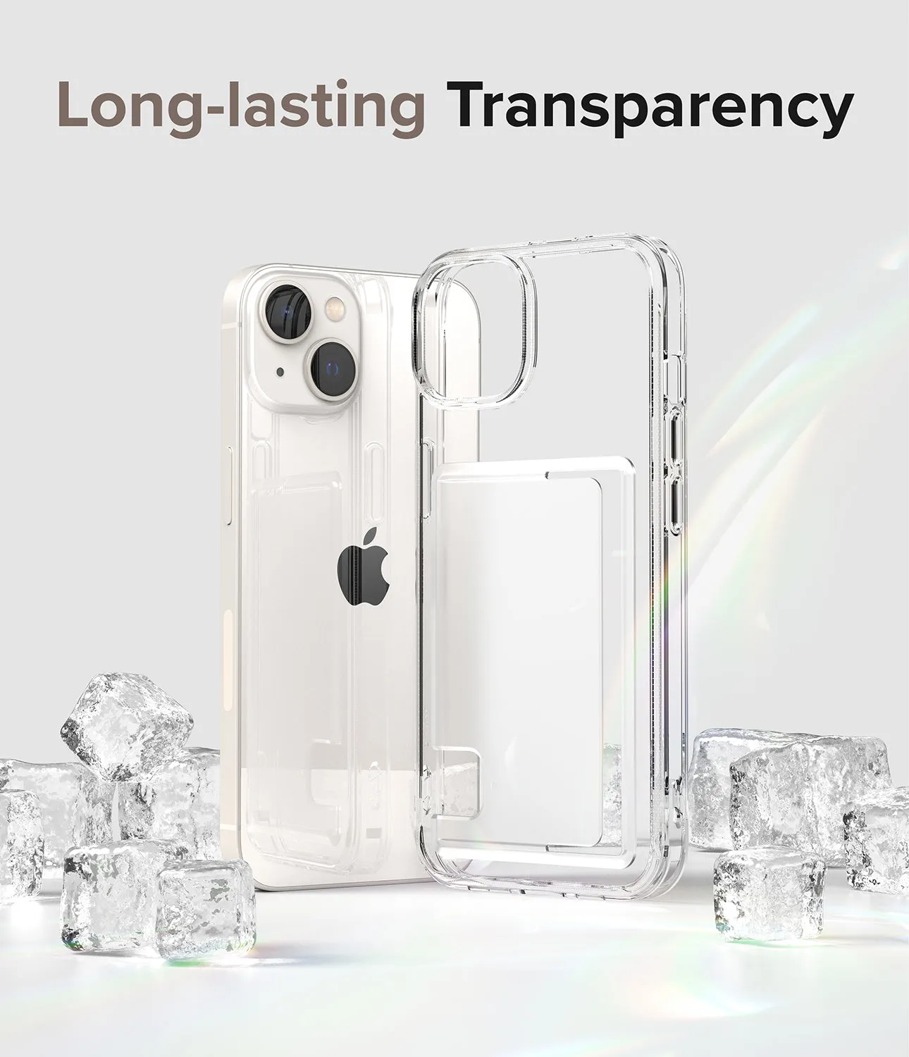 Apple iPhone 14 Plus Case Cover| Fusion Card Series| Clear