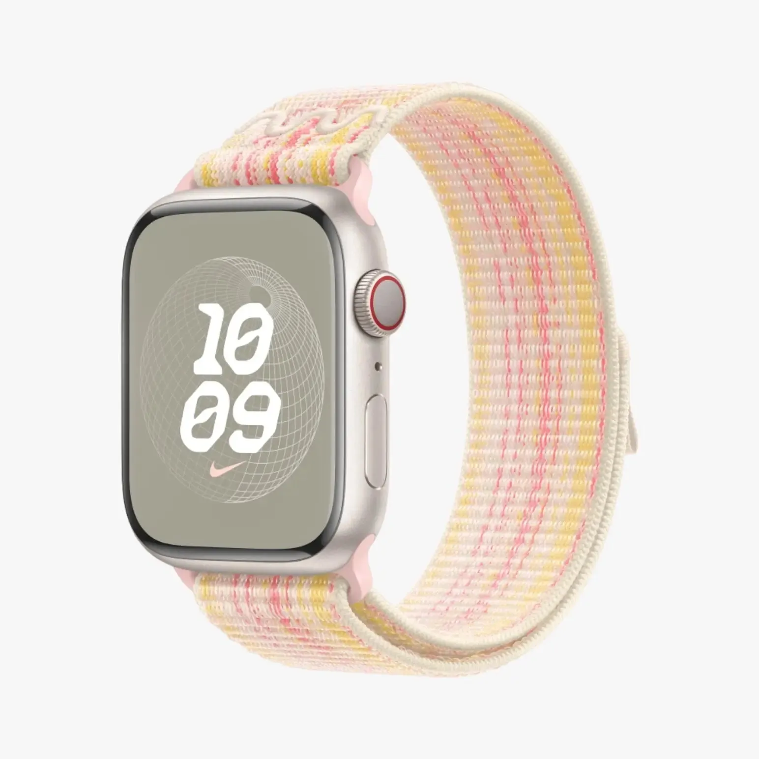 Apple Nike Sport Loop - Starlight/Pink