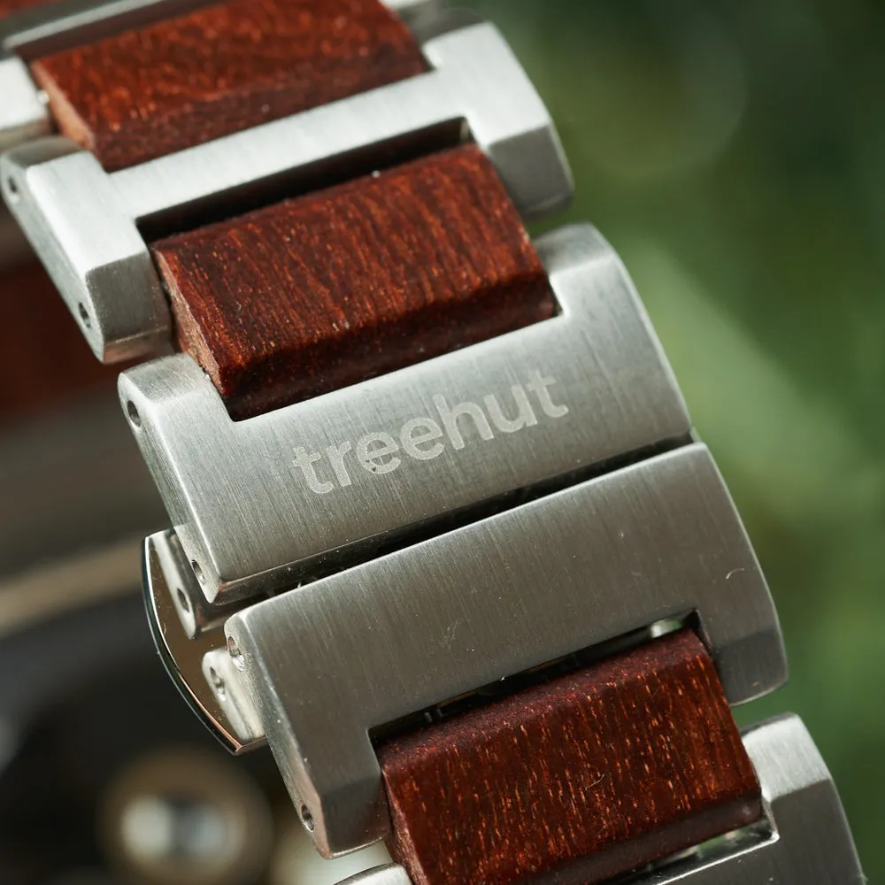 Apple Strap Redwood Silver