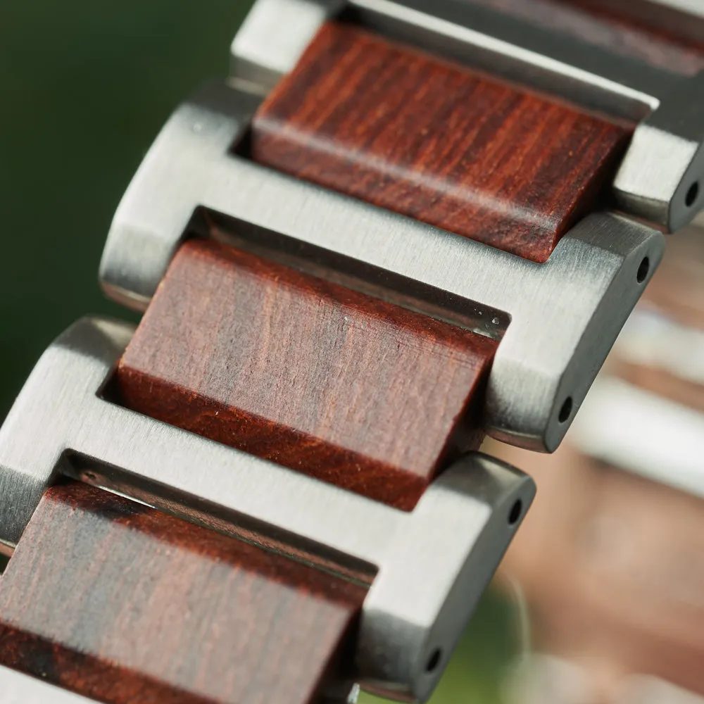 Apple Strap Redwood Silver