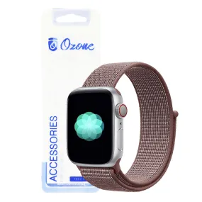 Apple Watch 41mm / 40mm / 38mm | Nylon Sports Straps |Brown