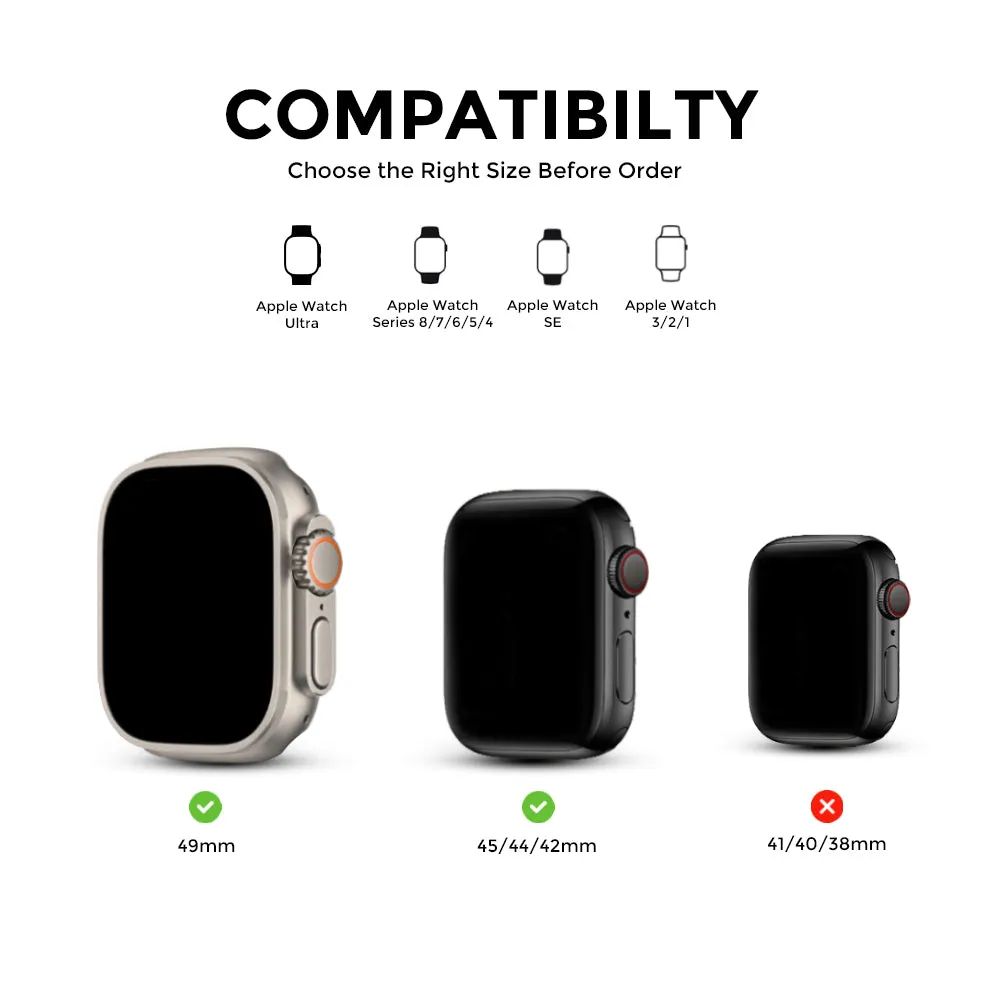 Apple Watch Ultra 49mm / 45mm / 44mm / 42mm | Metal Straps | Gold