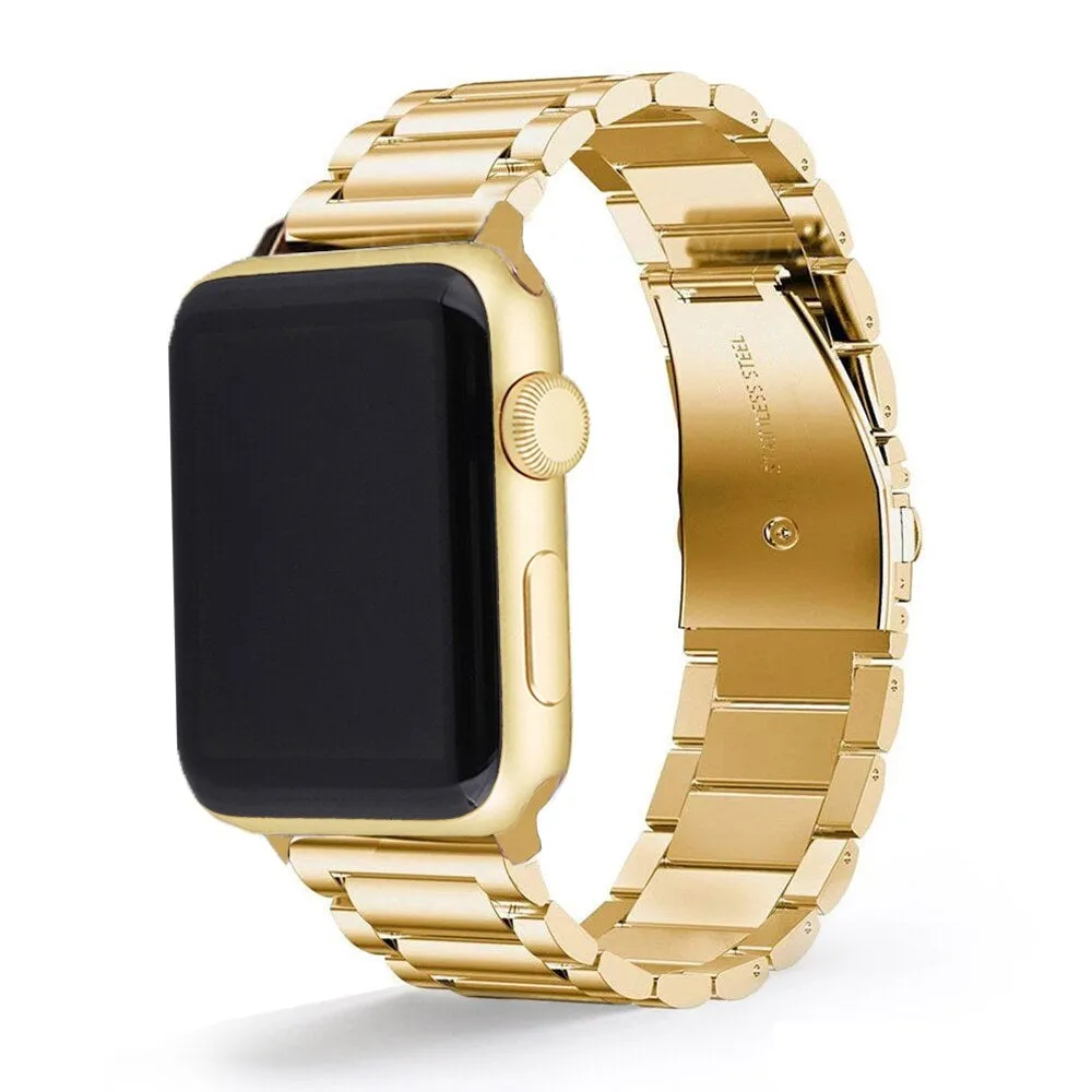 Apple Watch Ultra 49mm / 45mm / 44mm / 42mm | Metal Straps | Gold