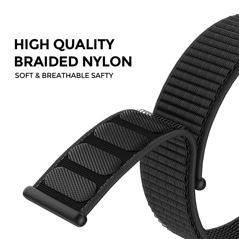 Apple Watch Ultra 49mm / 45mm / 44mm / 42mm | Nylon Sport Band | Seashell