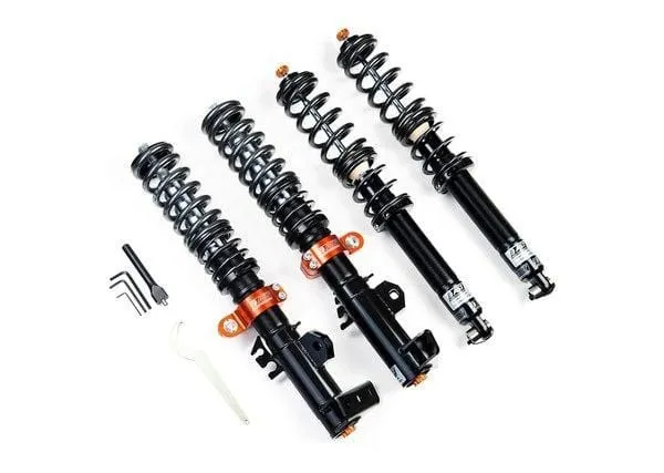 AST Suspension 5100 Series 1-Way Coilovers (Divorced Rear - Front and Rear Top Mounts Not Included) ACU-B1002S - 1995-1999 BMW 318is Coupe-Sedan (E36)