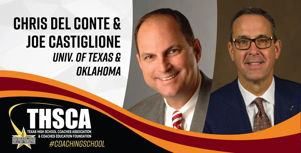 Athletic Directors Panel - Joe Castiglione, OU & Chris Del Conte, Texas