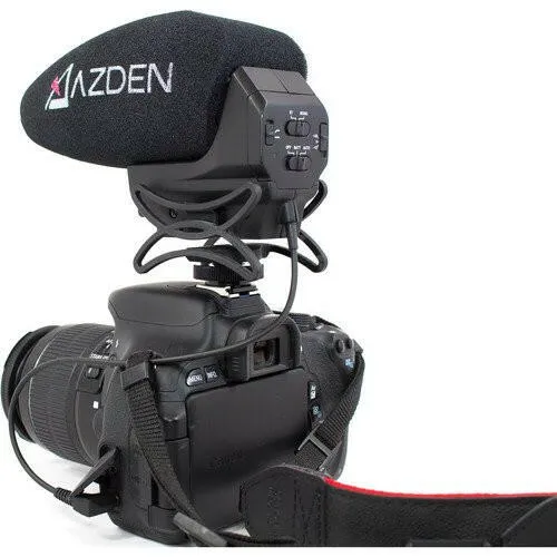 Azden Stereo-/Mono-Switchable Video Microphone SMX-30