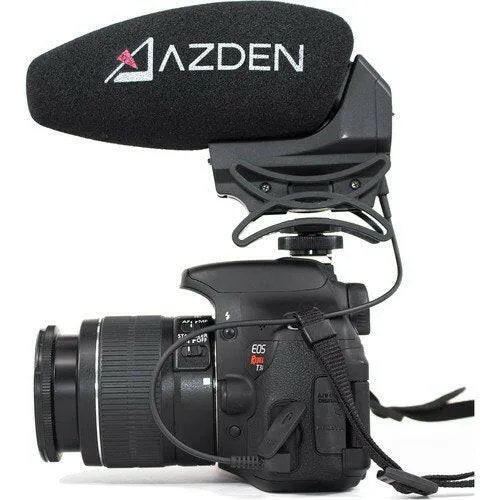 Azden Stereo-/Mono-Switchable Video Microphone SMX-30