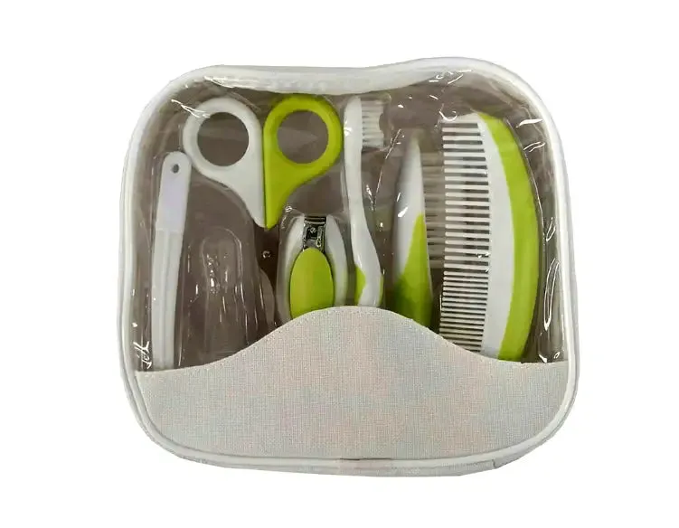 Baby Grooming Set GREEN (7-Piece)