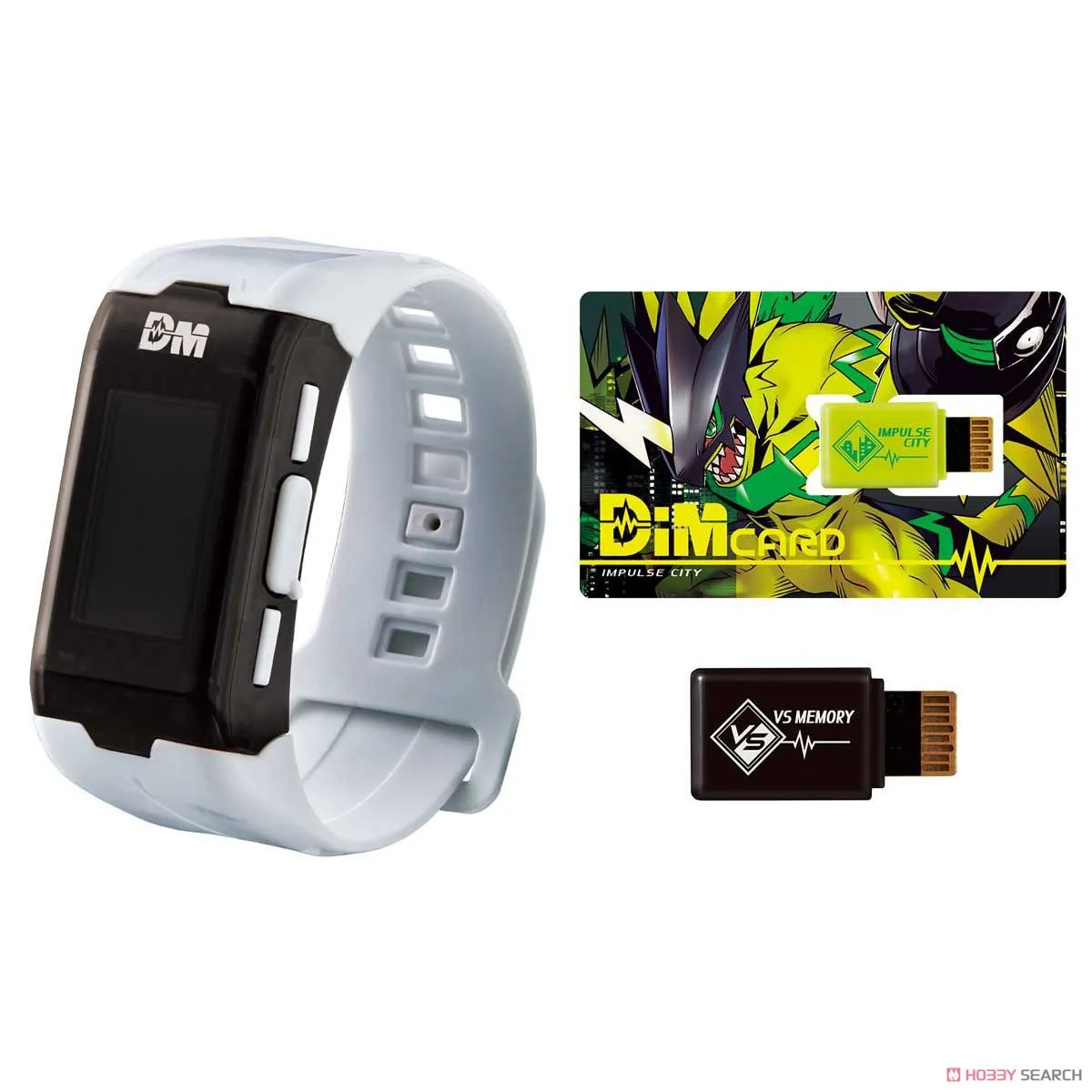 Bandai Digimon Vital Bracelet Digital Monster (White)