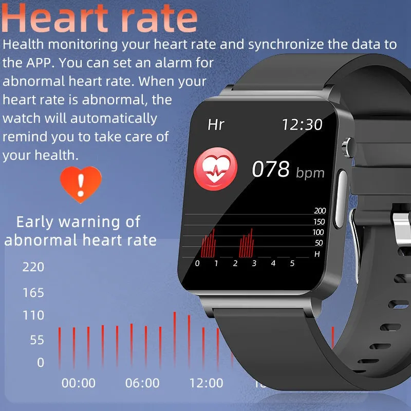 Bearscome Max 2 ECG PPG Blood Sugar Monitoring Health Smart Sports Watch