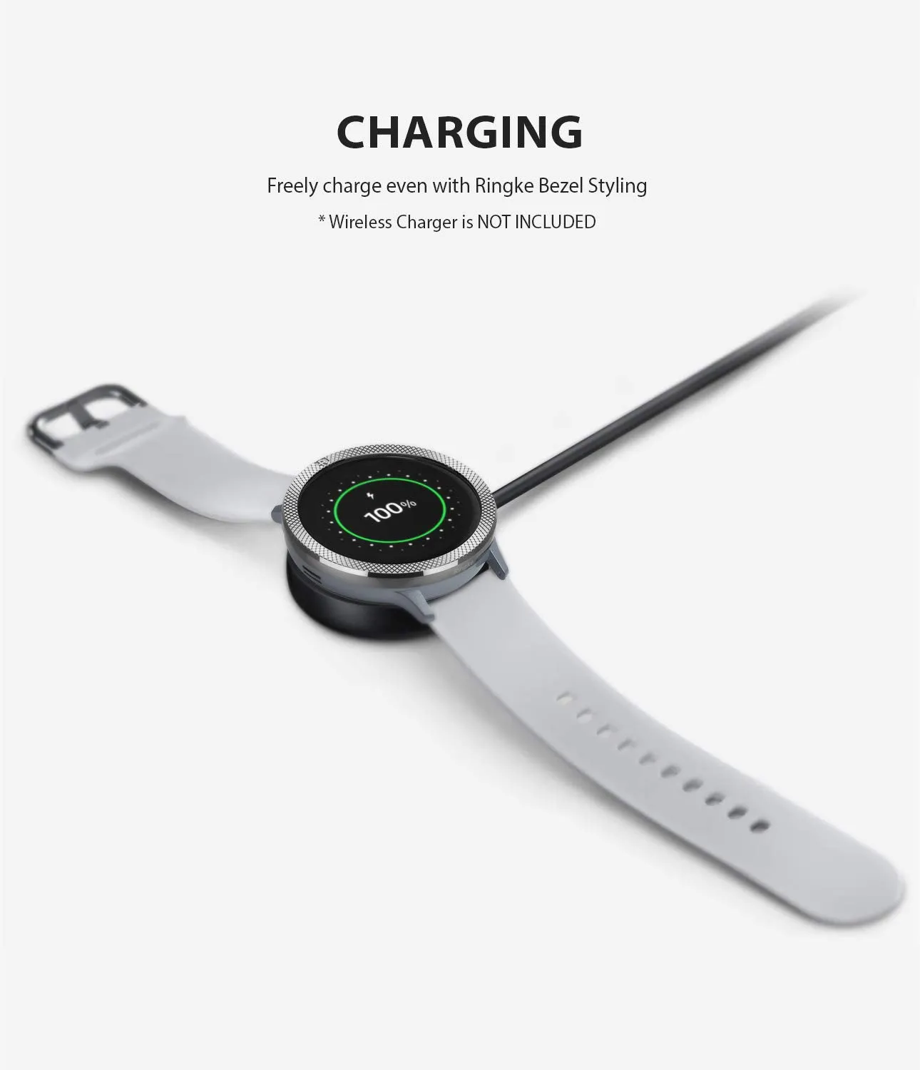 Bezel Styling Cover for Galaxy Watch Active 2 44mm (2019) - GW-A2-44-42 [Stainless Steel]