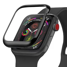 Bezel Styling for Apple Watch 42mm for Series 3 / Series 2 / Series 1 - Glossy Black (AW3-42-03) [Stainless Steel]