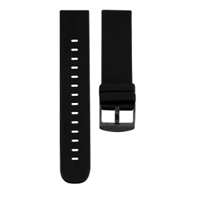 Black rubber strap