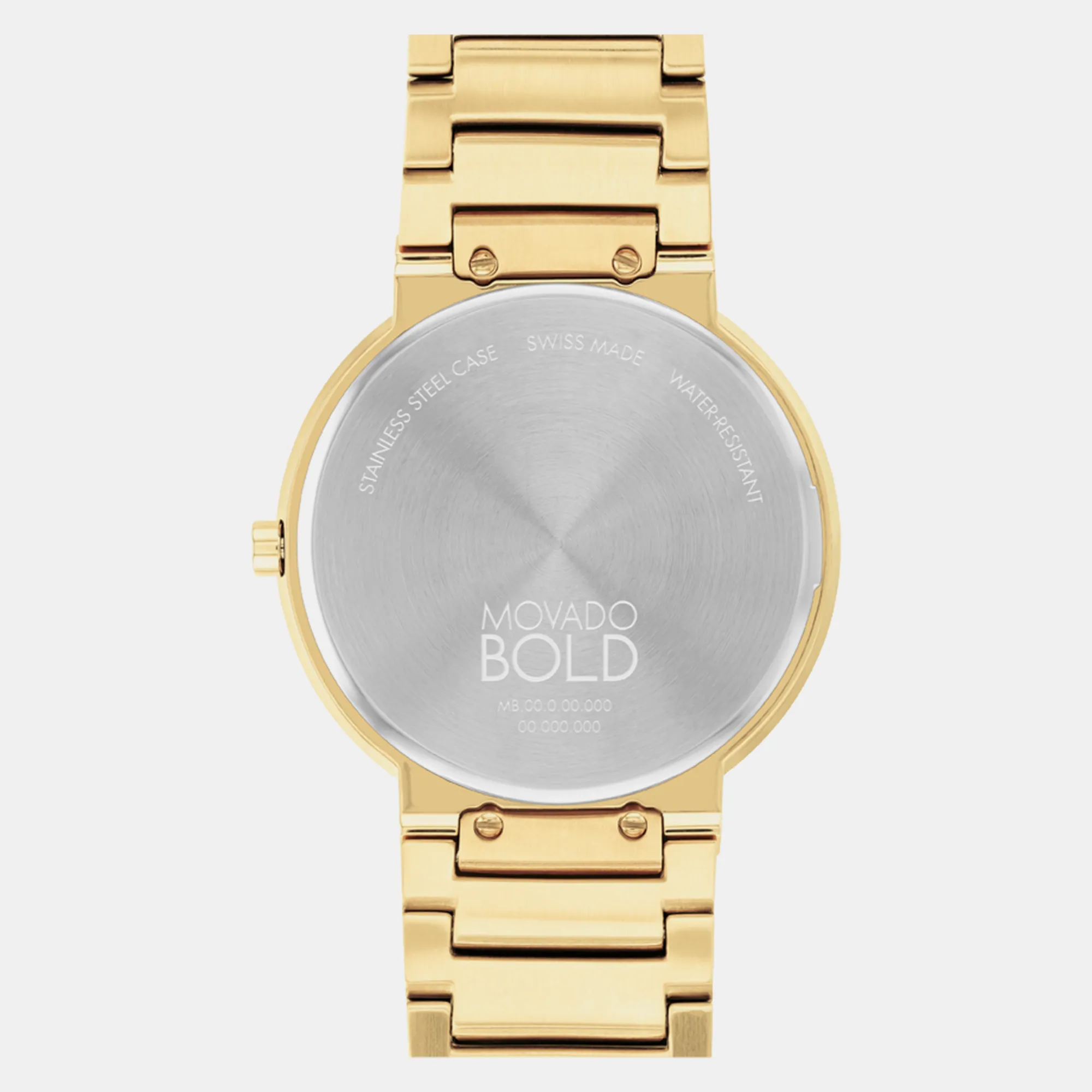 Bold Men's Gold Analog Stainless Steel Watch 3601081