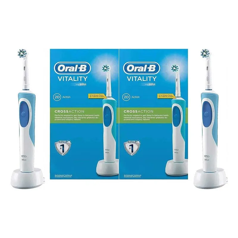 Braun Oral B Vitality Precision Clean Electric Toothbrush D12.513, Bundle Pack of 1 1