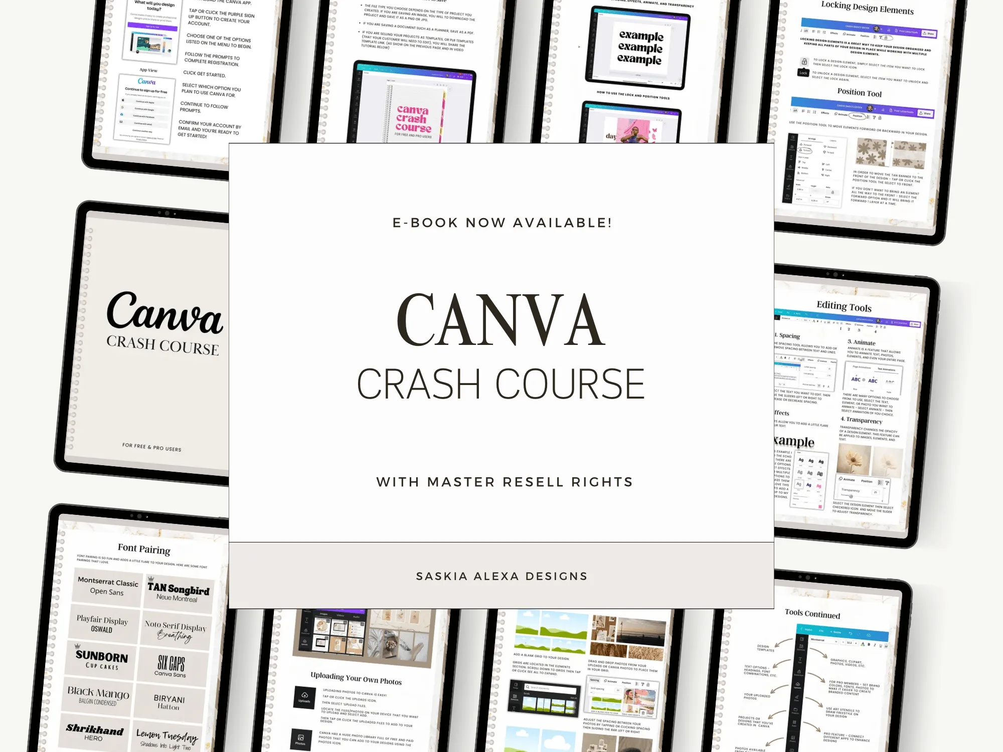 Canva Crash Course with Master Resell Rights