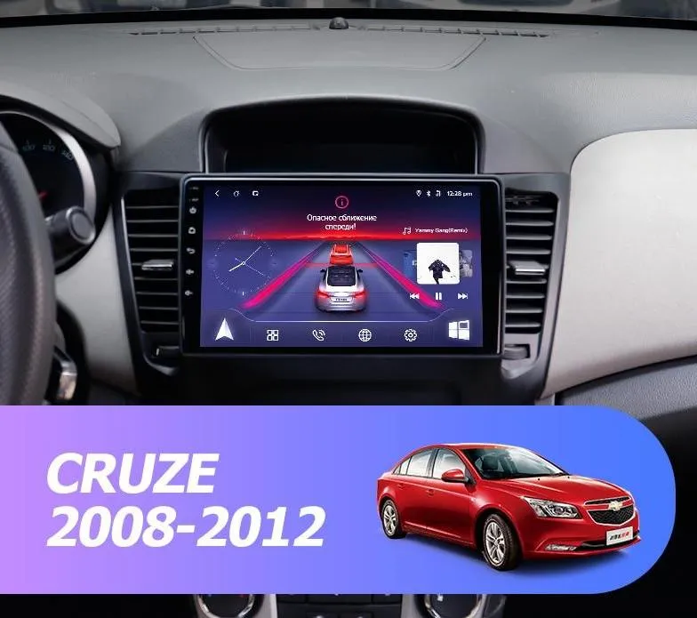 Car Dealz 9" Android 10.0 Chevrolet Holden CRUZE 2008-2012 w CAM In Dash Plus OEM Fascia