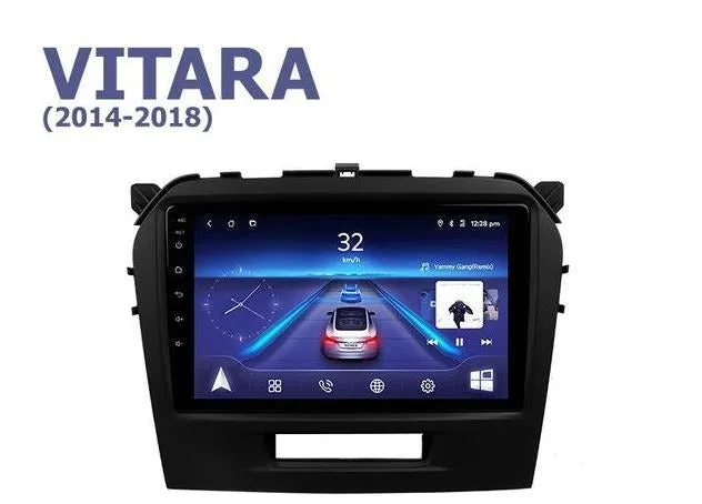 Car Dealz 9" Android 10.0 Suzuki Vitara 4 2014-2018 w CAM In Dash Plus OEM Fascia