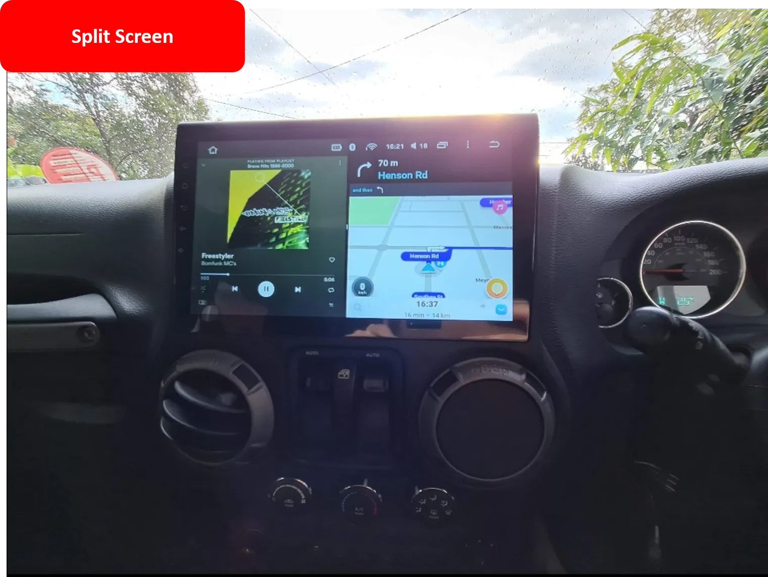 Car Dealz Elite 4G Data Model 10.2" Android 12.0 For LADA Granta Cross 2018 - 2019 In Dash Plus OEM Fascia