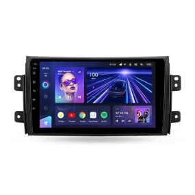 Car Dealz Elite 4G Data Model 10.2" Android 12.0 For Suzuki SX4 Fiat Sedici 2005 - 2014 In Dash Plus OEM Fascia