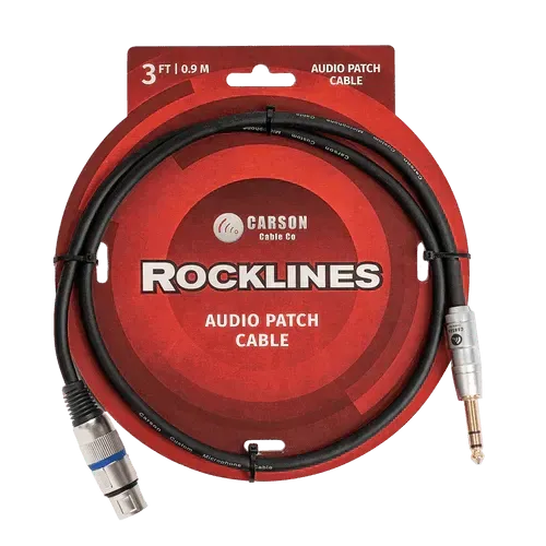 Carson Rocklines 3Audio Cable