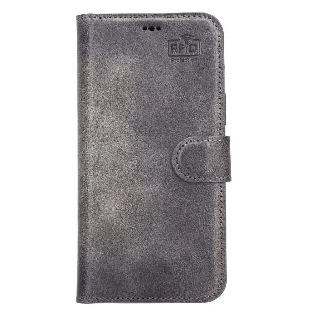 Carter iPhone 13 PRO Detachable Wallet Case, Tiguan Gray