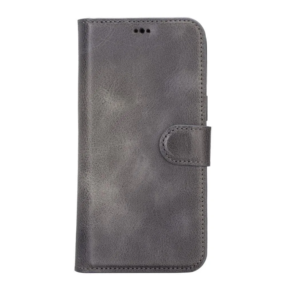 Carter iPhone 14 Pro Detachable Wallet Case, Vesselle Gray