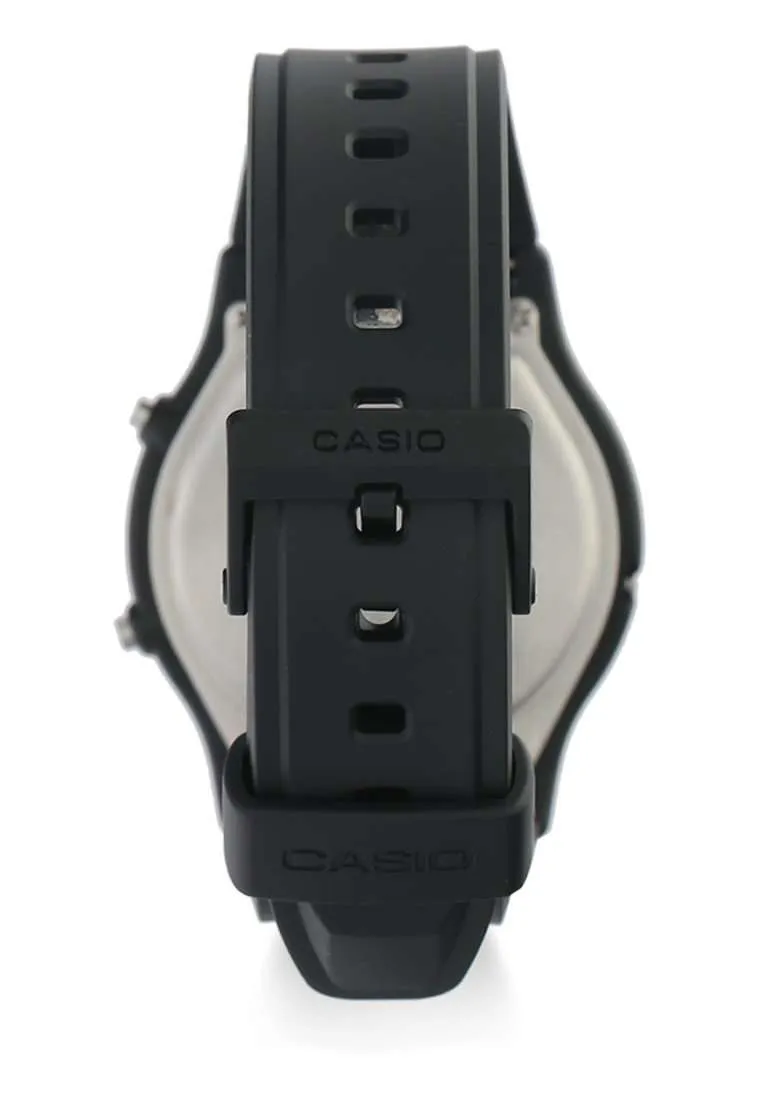 Casio AW-49H-7EVDF Black Resin Watch for Men and Women