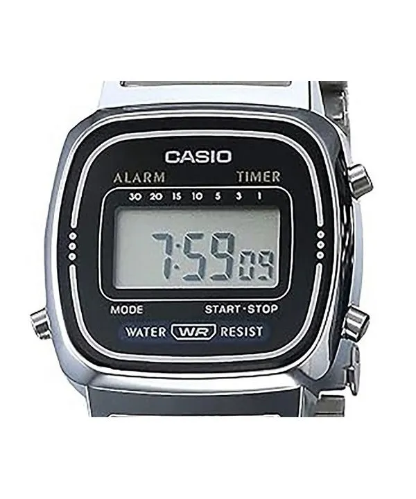 Casio Digital Classic Alarm Timer LA670WA-1DF LA670WA-1 Women's Watch