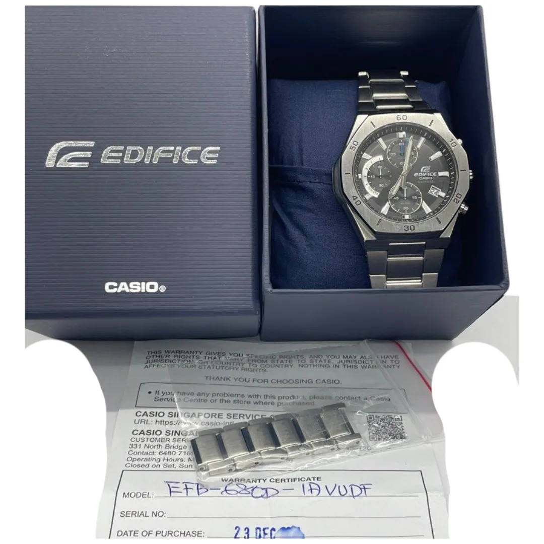 Casio Edifice Digital/Analog Watch EFB-680D