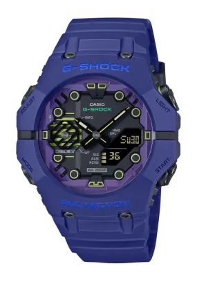 Casio G-shock GA-B001CBR-2A Digital Analog Rubber Strap Bluetooth Watch For Men