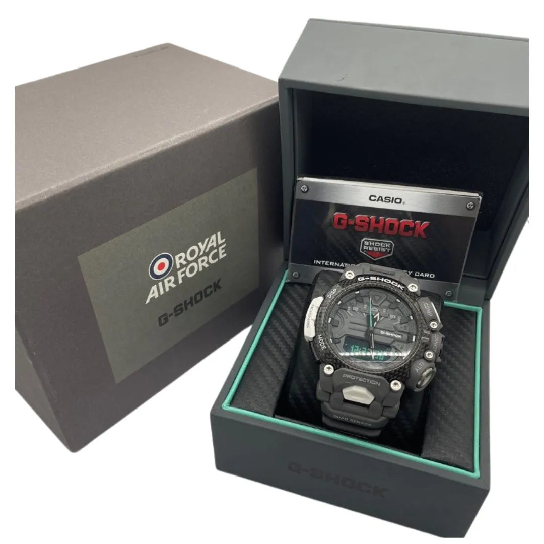 Casio G-Shock Gravity Master GR-B200RAF Royal Air Force Limited Edition Digital/Analog Watch